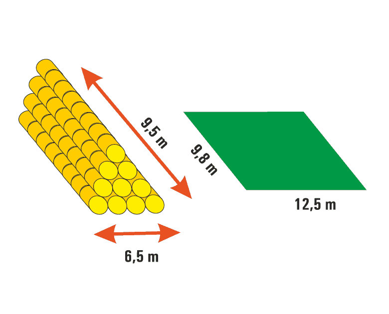 Straw and hay bale protection covers - TenCate Industrial Fabrics